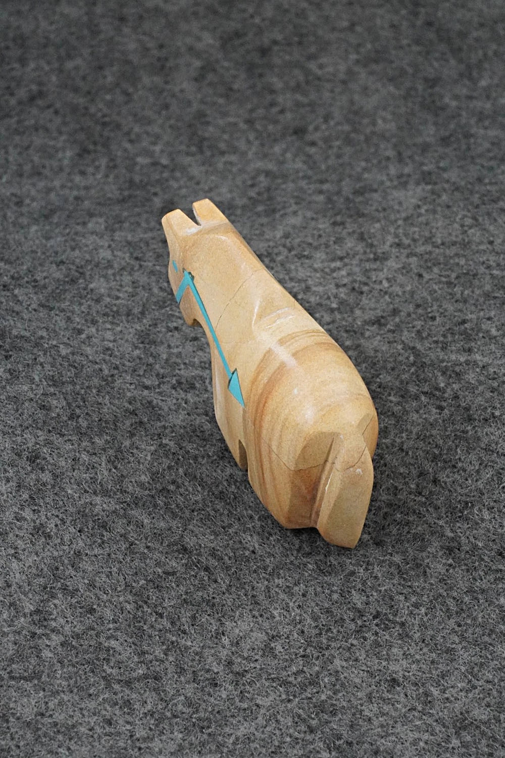 Horse Zuni Fetish Carving - Bernard Laiwakete