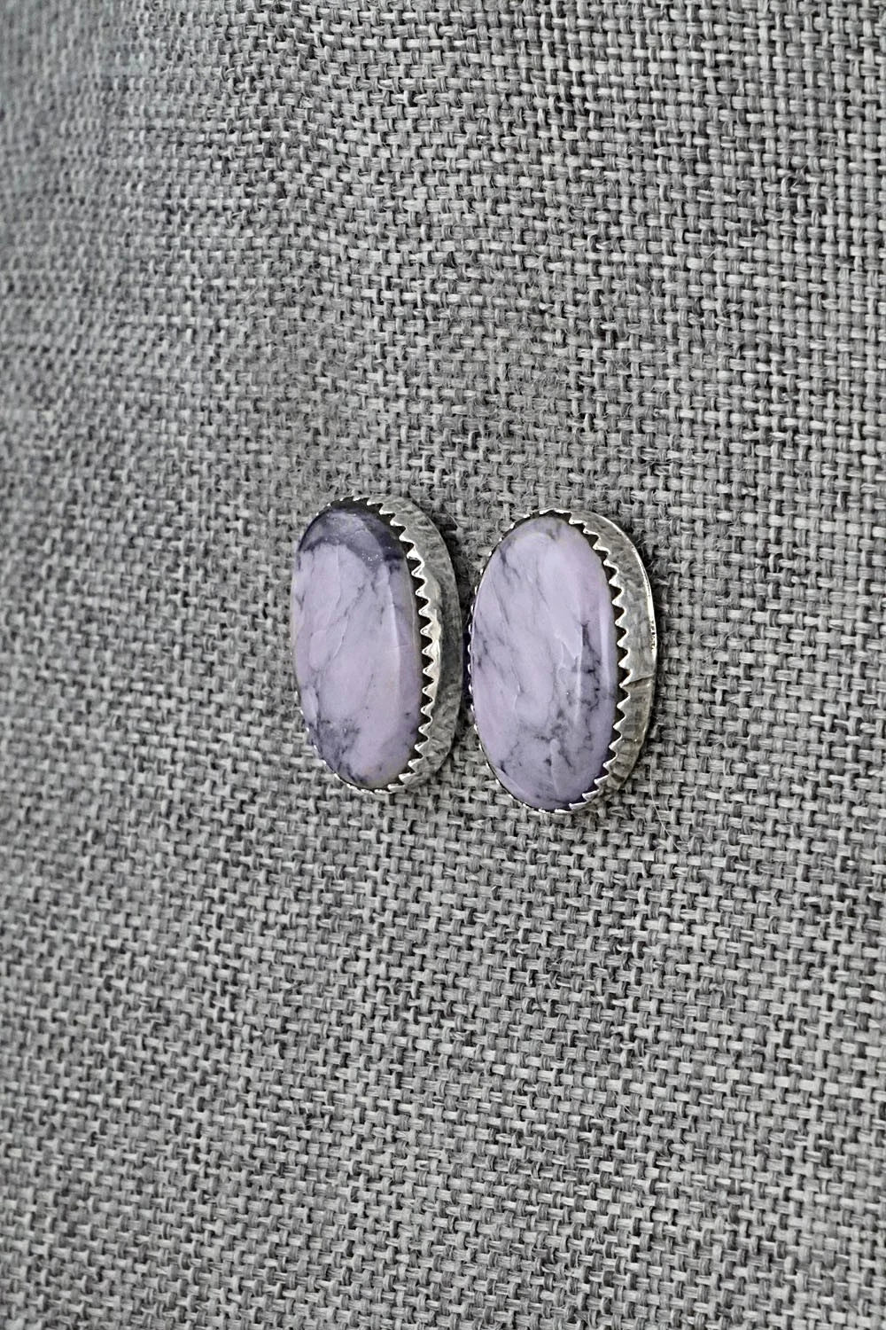 Morado & Sterling Silver Earrings - Murray Hannaweeka