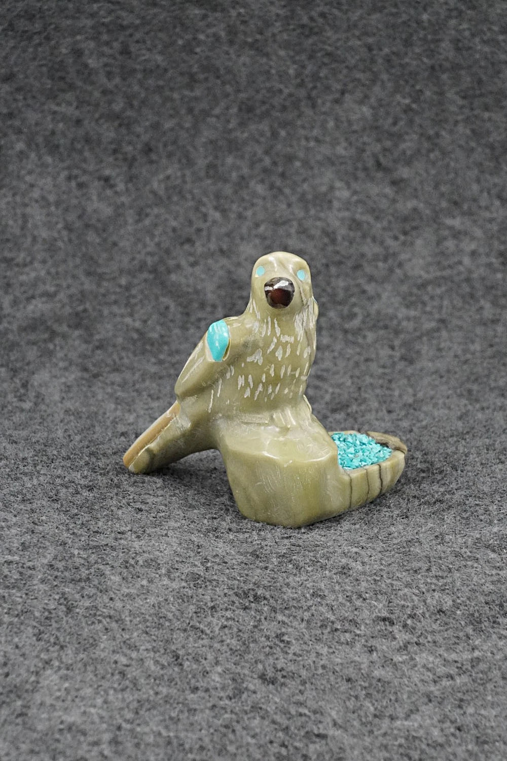 Bird Zuni Fetish Carving - Freddie Leekya