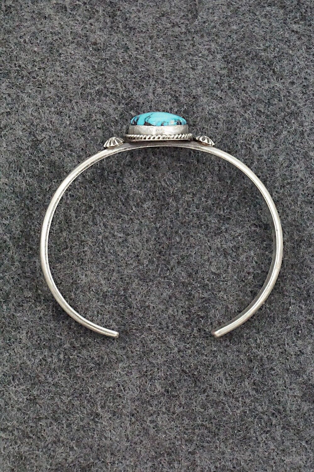 Turquoise & Sterling Silver Bracelet - Samuel Yellowhair