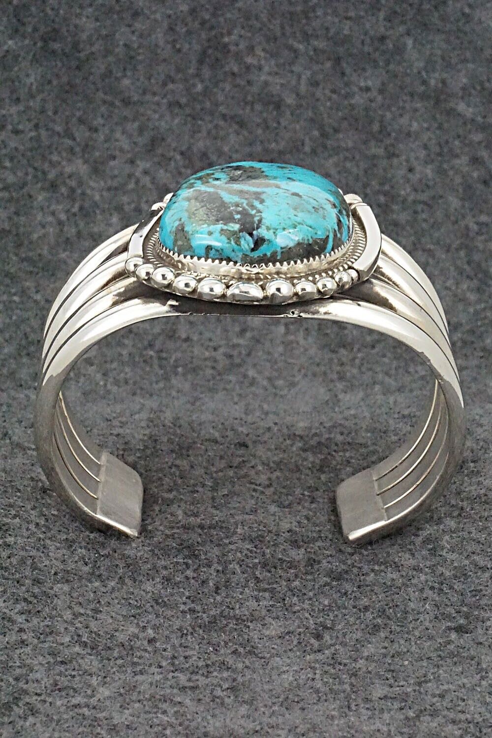 Turquoise & Sterling Silver Bracelet - Ray Nez