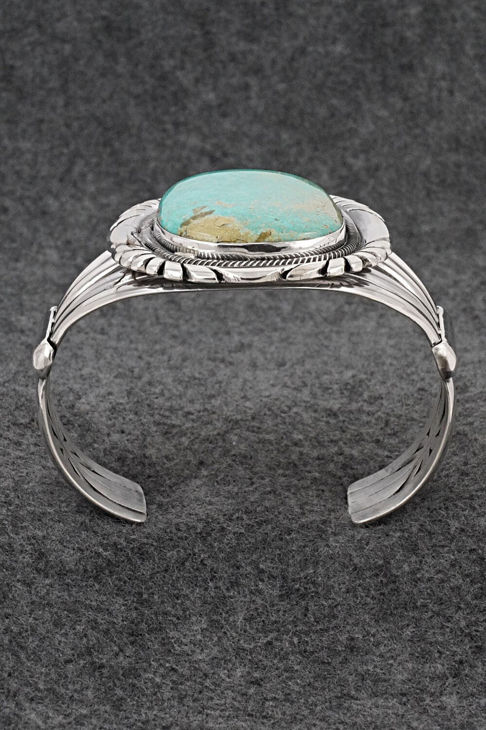 Turquoise & Sterling Silver Bracelet - Mark Yazzie