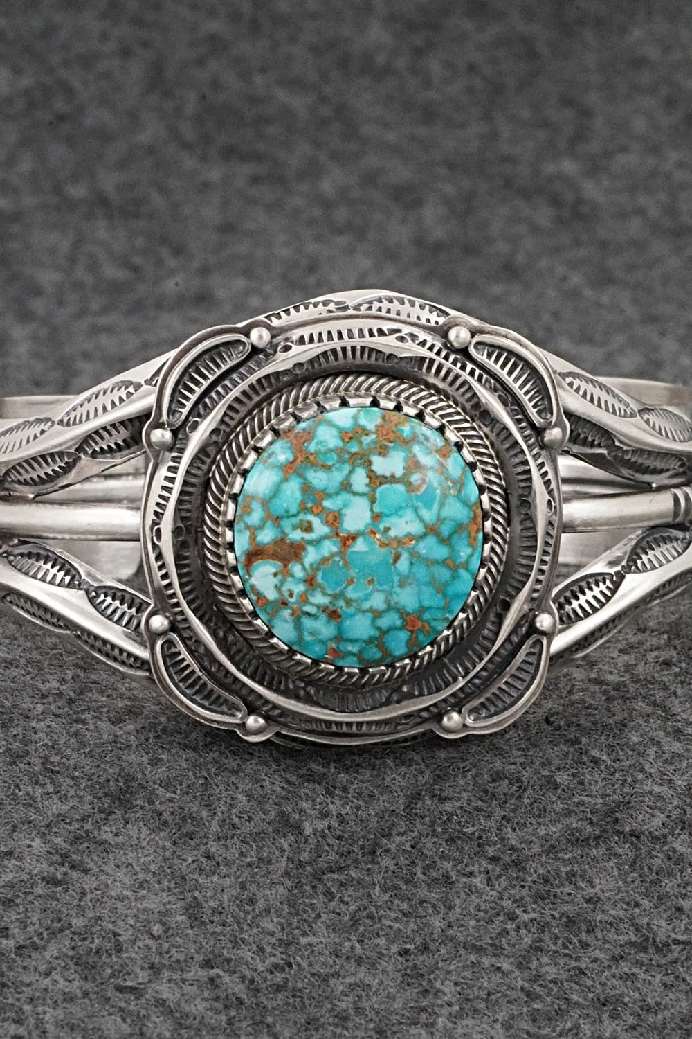 Turquoise & Sterling Silver Bracelet - Randy Boyd