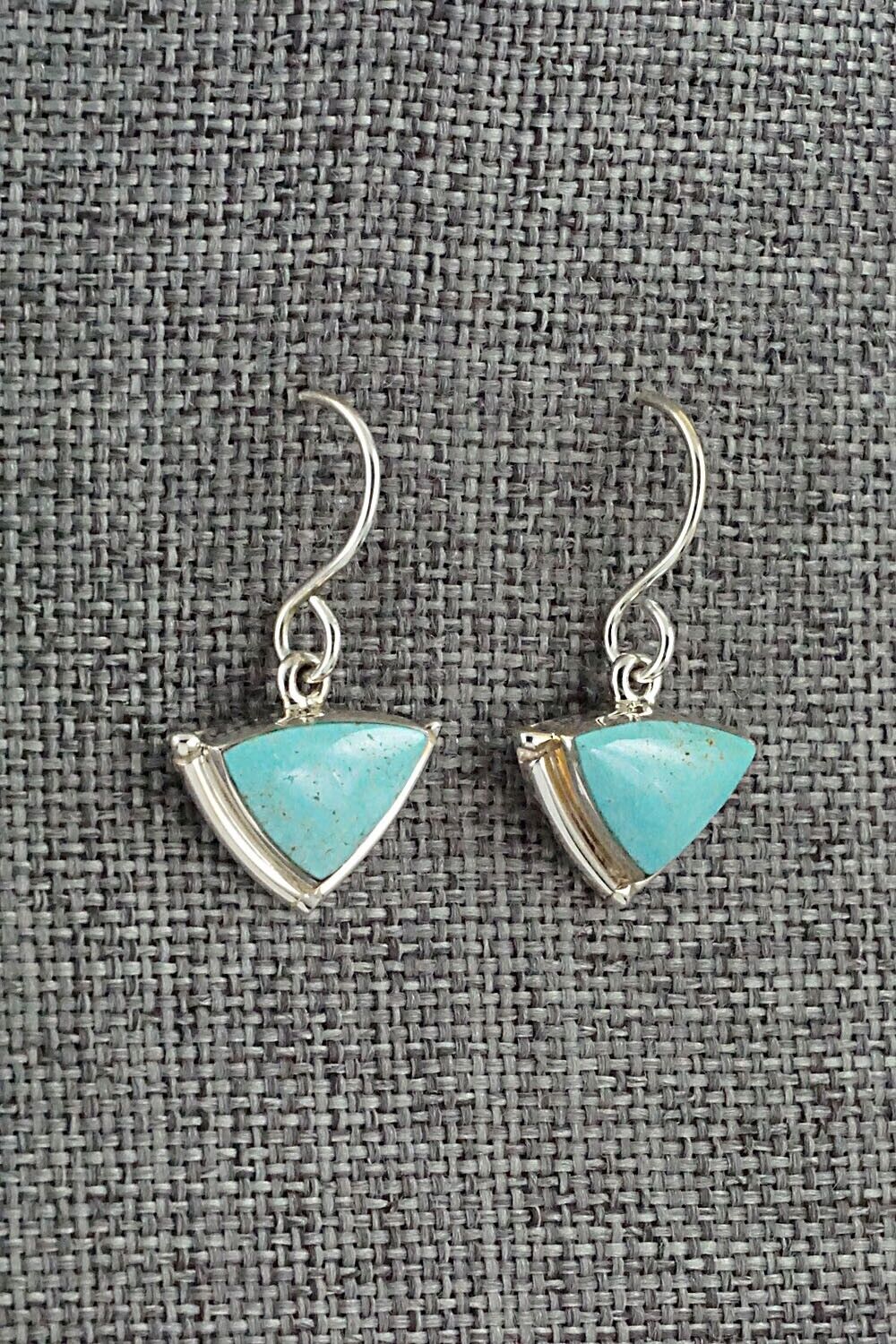 Turquoise & Sterling Silver Earrings - Cathy Webster