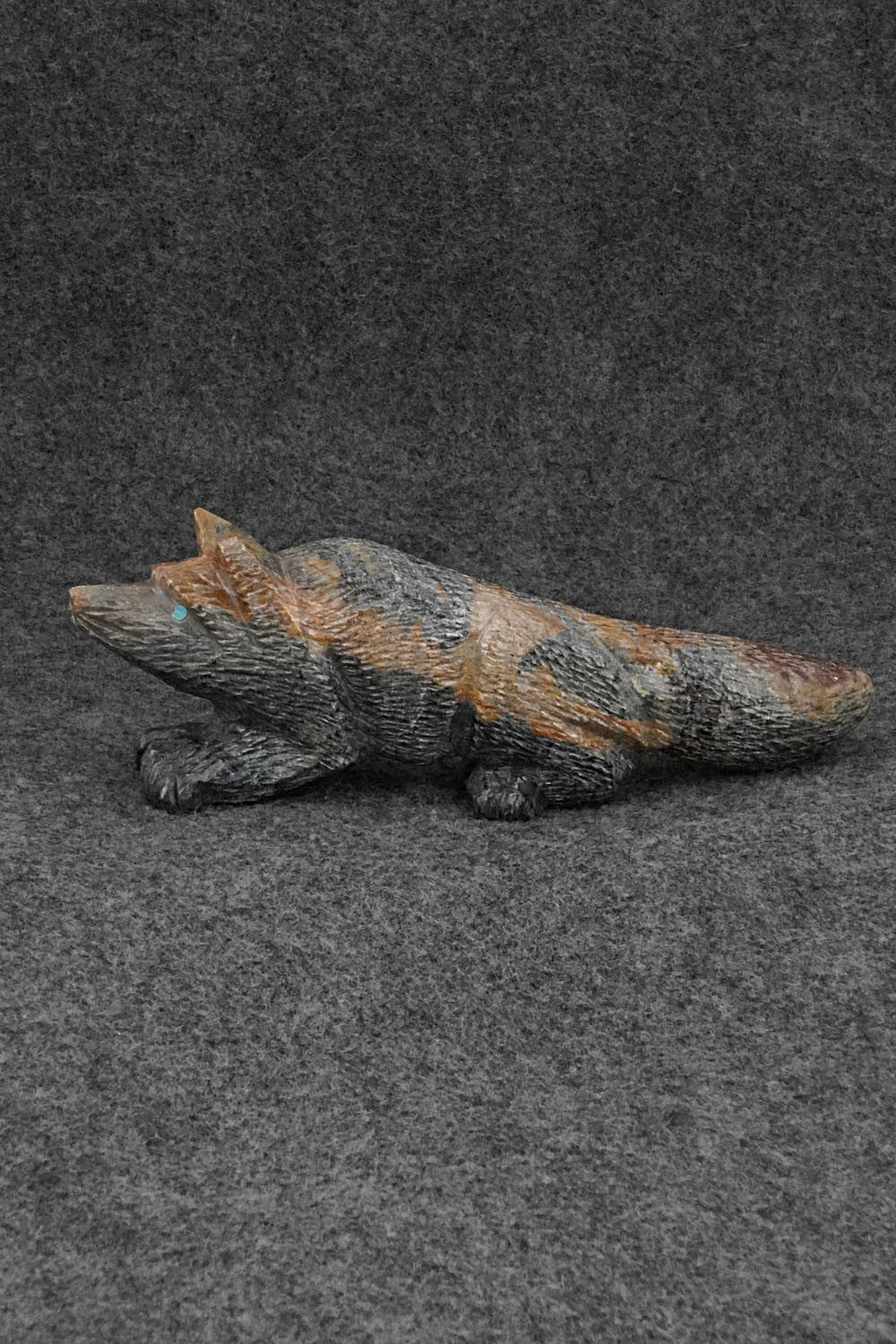 Fox Zuni Fetish Carving - Tony Mackel