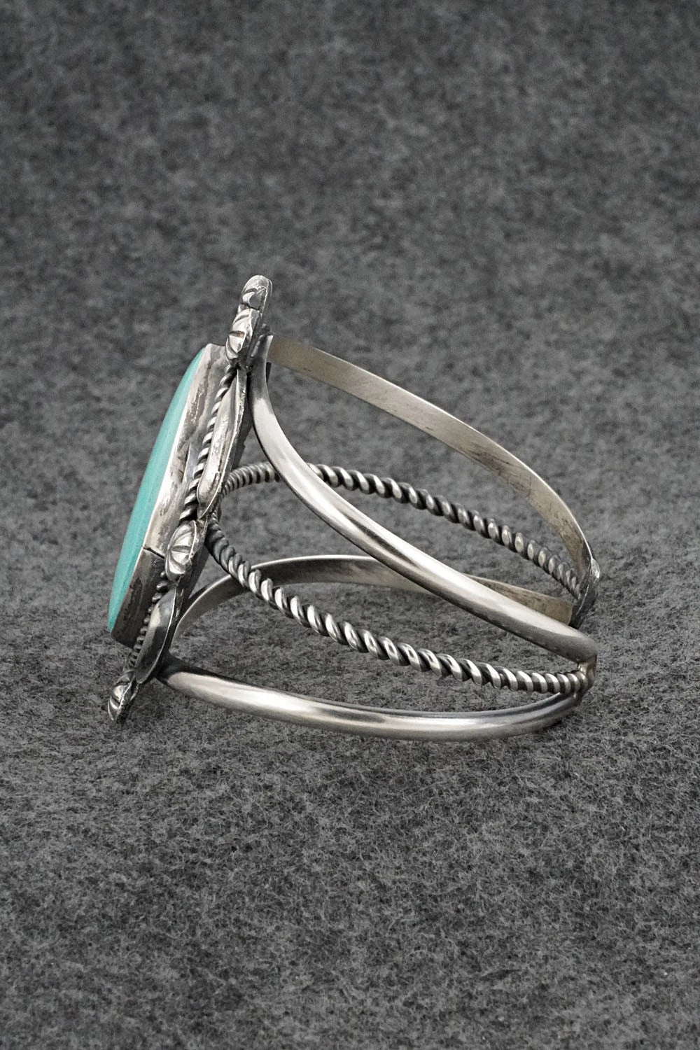 Turquoise & Sterling Silver Bracelet - Jeff James Jr.