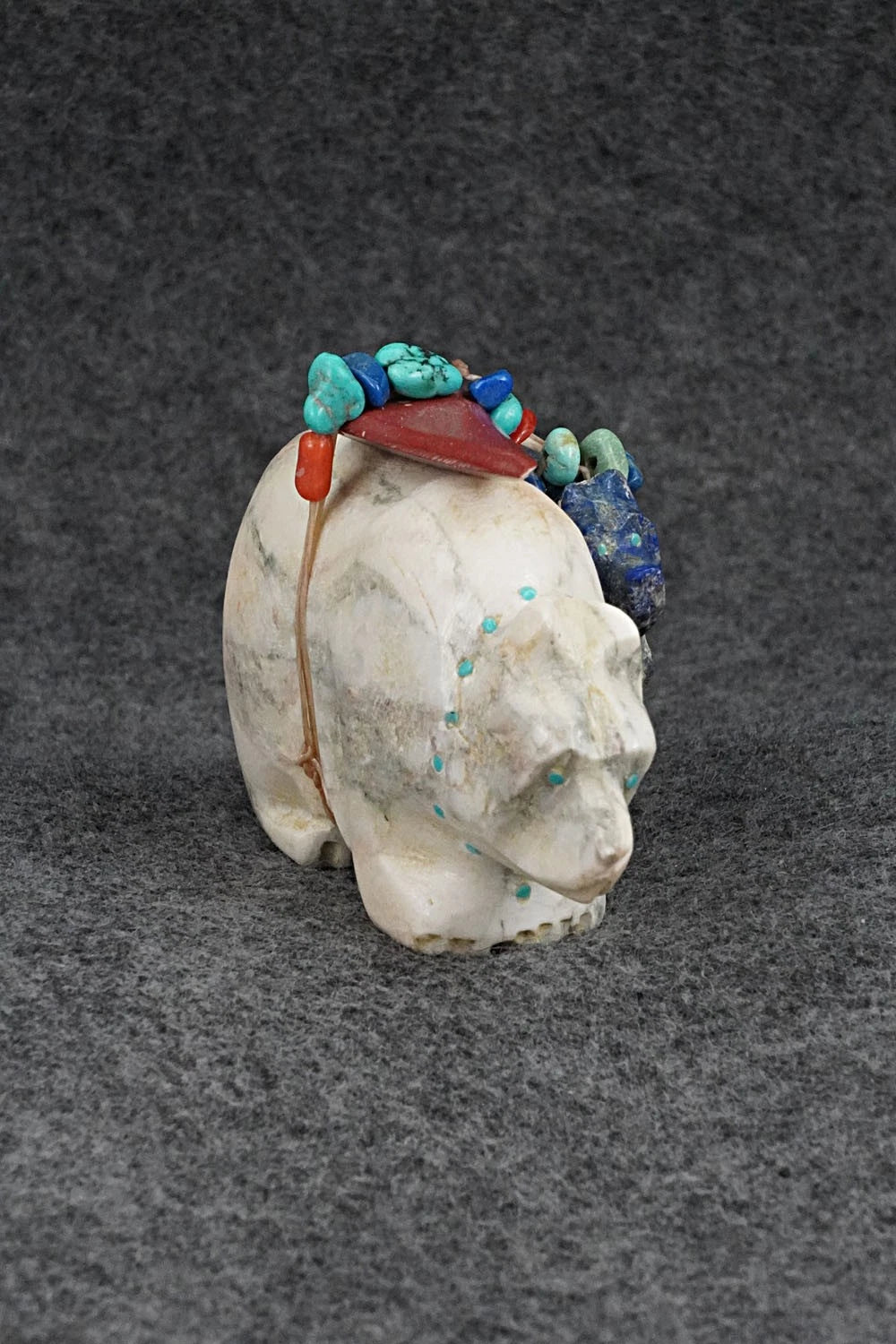 Bear Zuni Fetish Carving - Adrian Cachini
