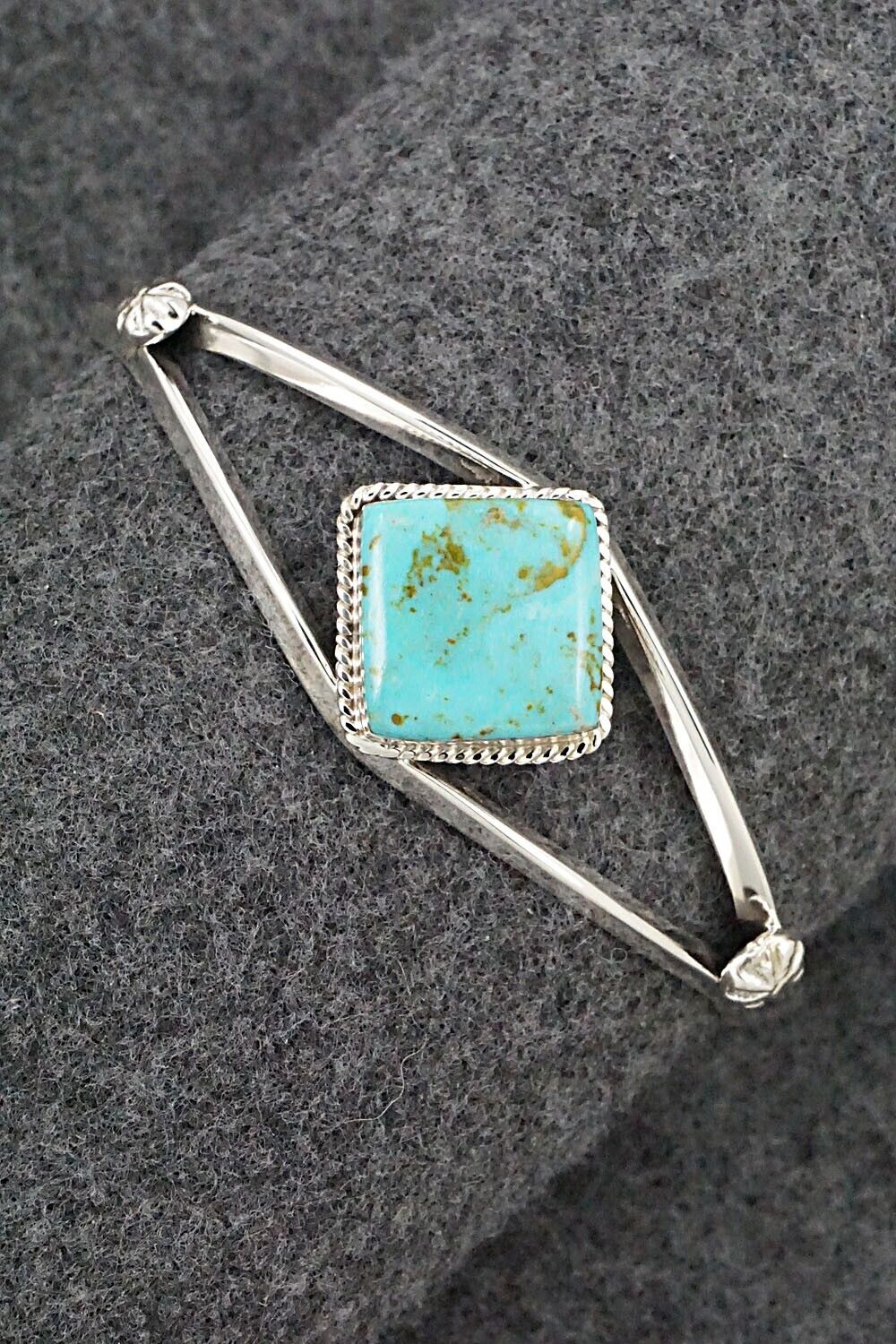 Turquoise & Sterling Silver Bracelet - Charlene Yazzie