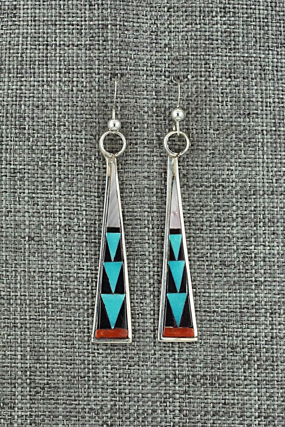 Multi-Stone & Sterling Silver Earrings - Tammie Qualo