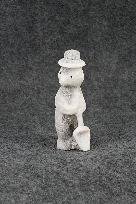 Smokey Bear Zuni Fetish Carving - Chris Peina