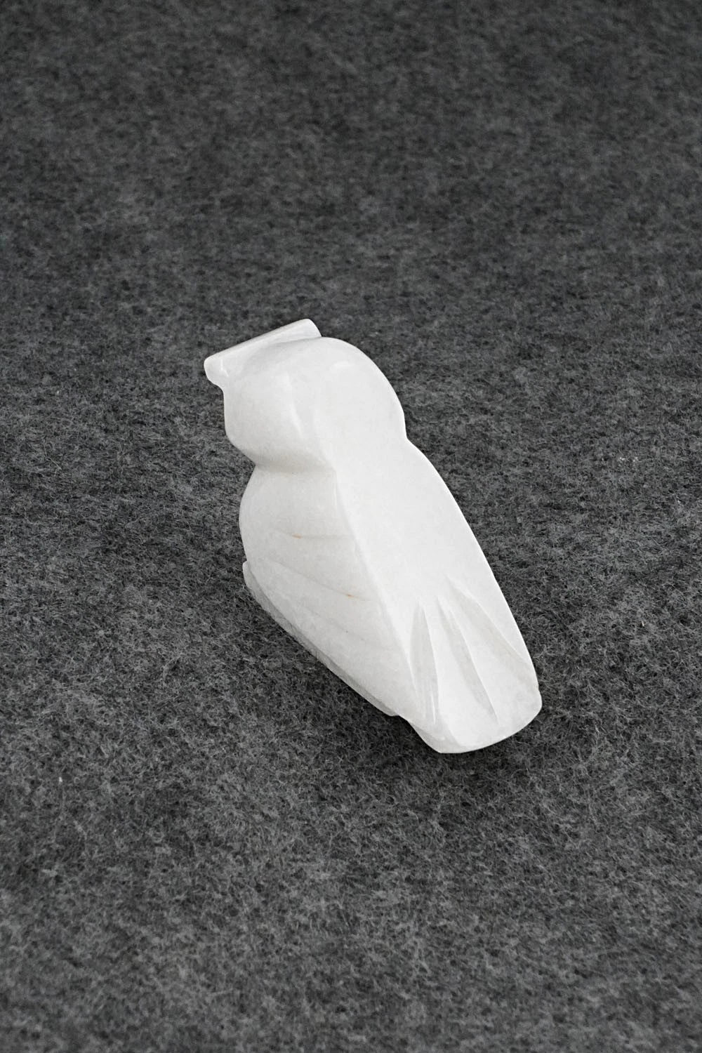 Owl Zuni Fetish Carving - Abby Quam Panteah