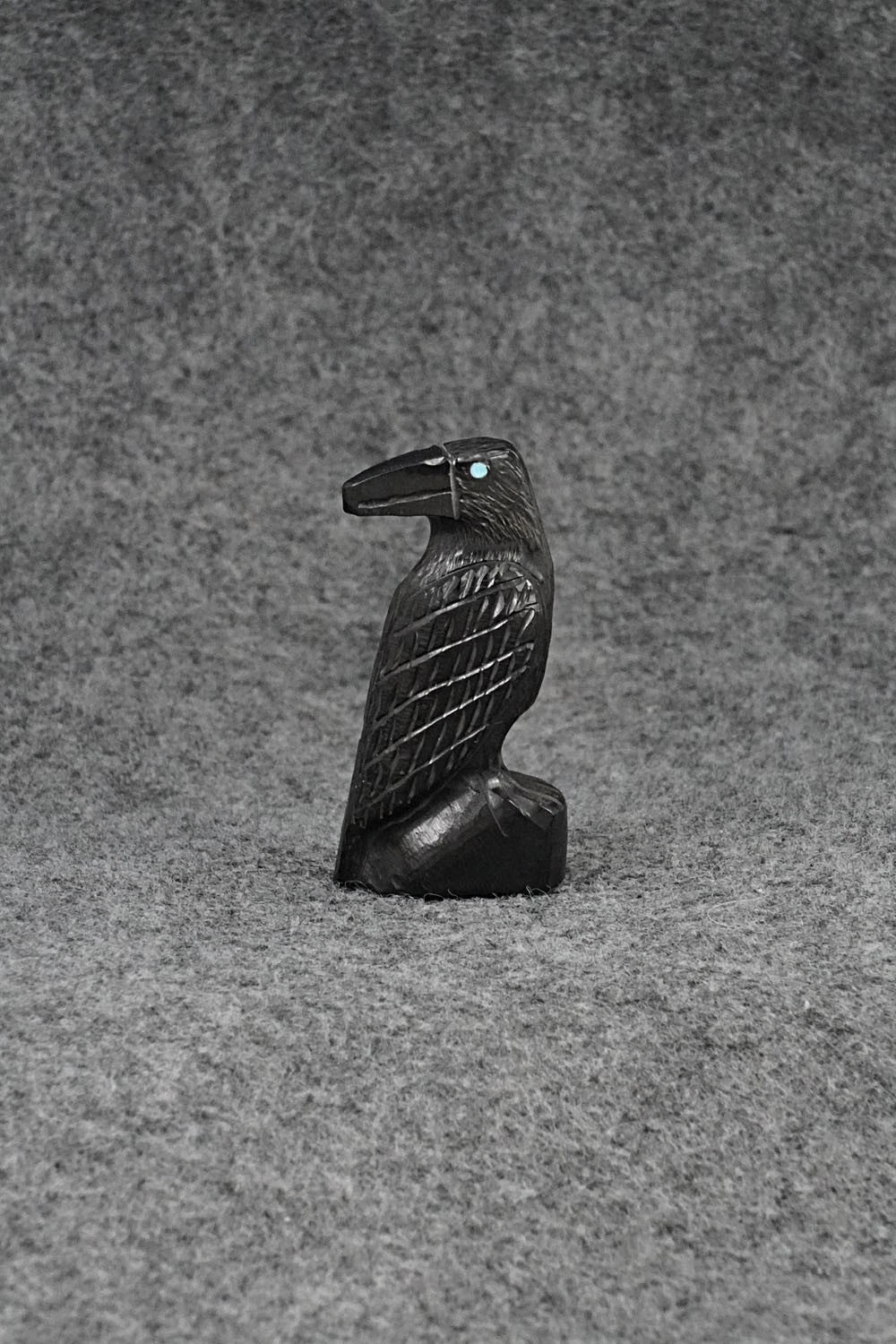 Crow Zuni Fetish Carving - Chris Peina