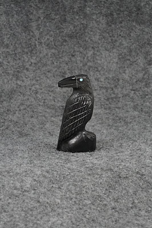 Crow Zuni Fetish Carving - Chris Peina
