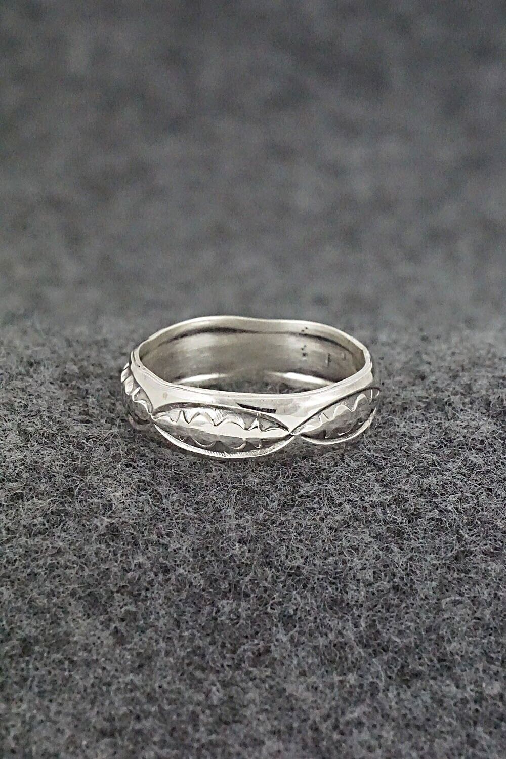 Sterling Silver Ring - Elaine Tahe - Size 8