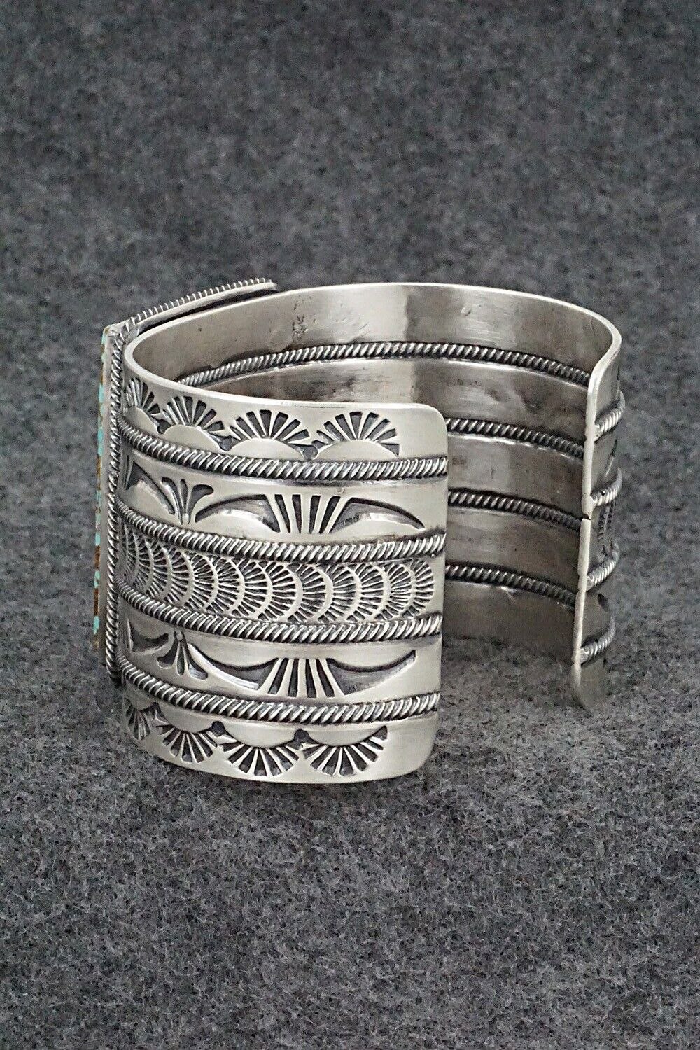 Turquoise & Sterling Silver Bracelet - Mark Yazzie