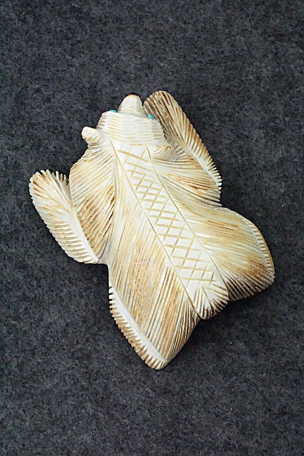 Badger Zuni Fetish Carving - Claudia Peina