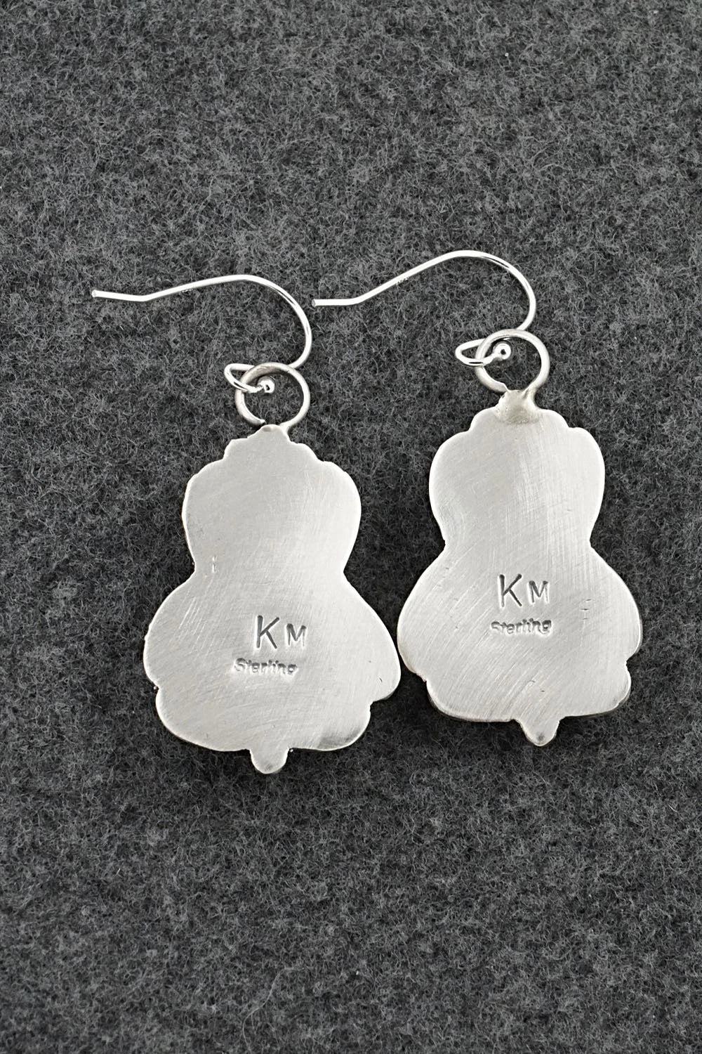 Turquoise & Sterling Silver Earrings - Kobe Martinez