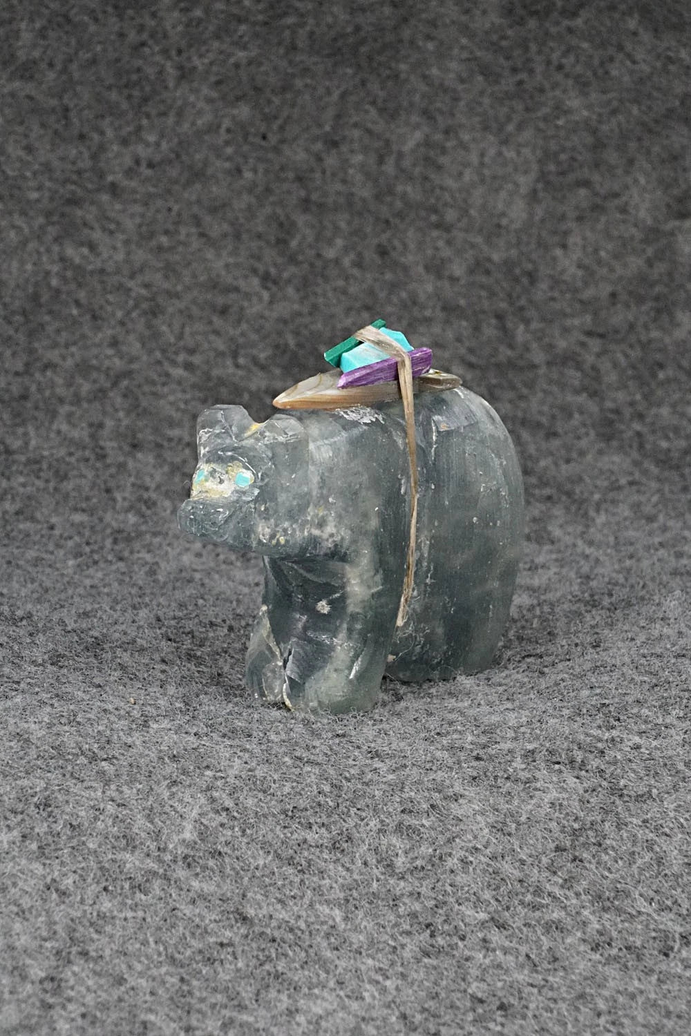 Bear Zuni Fetish Carving - Carl Etsate