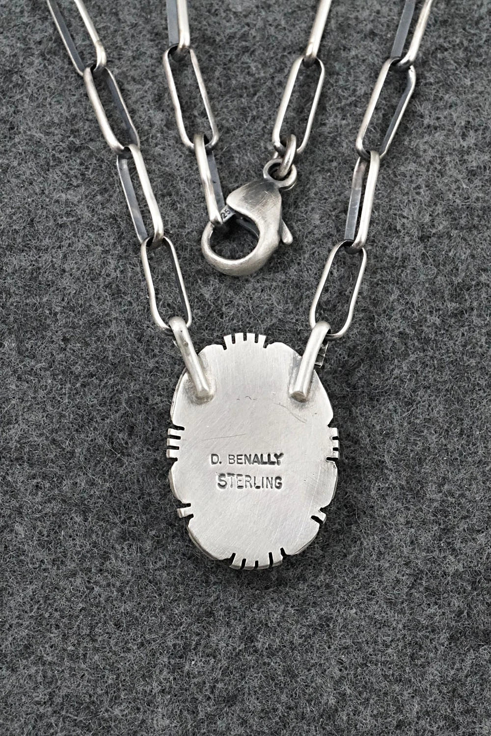 Turquoise & Sterling Silver Necklace - Daniel Benally