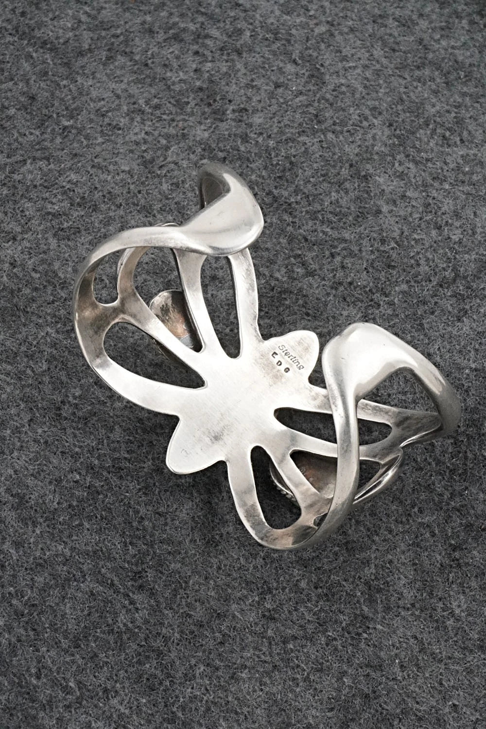 Turquoise & Sterling Silver Bracelet - Eugene Gruber