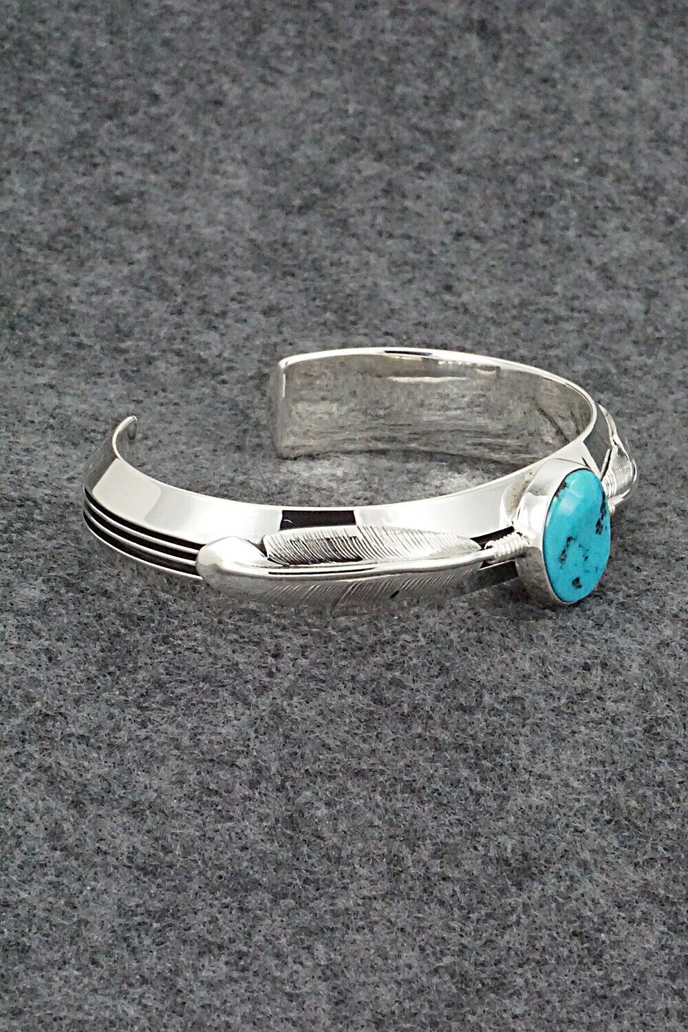 Turquoise & Sterling Silver Bracelet - Raymond Yazzie