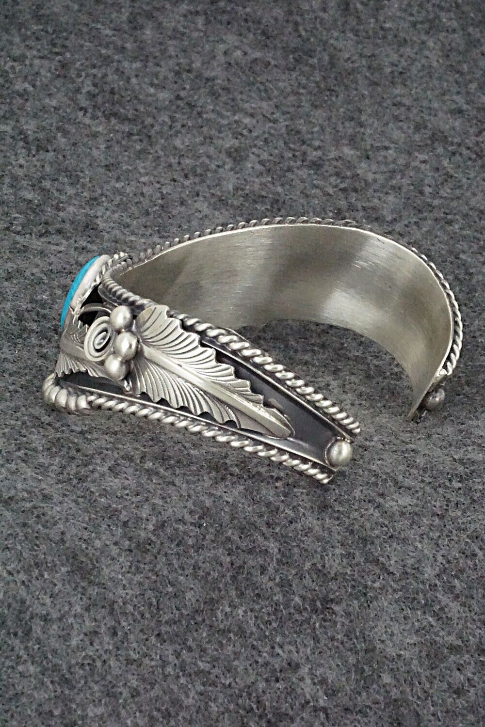 Turquoise & Sterling Silver Bracelet - Tom Lewis