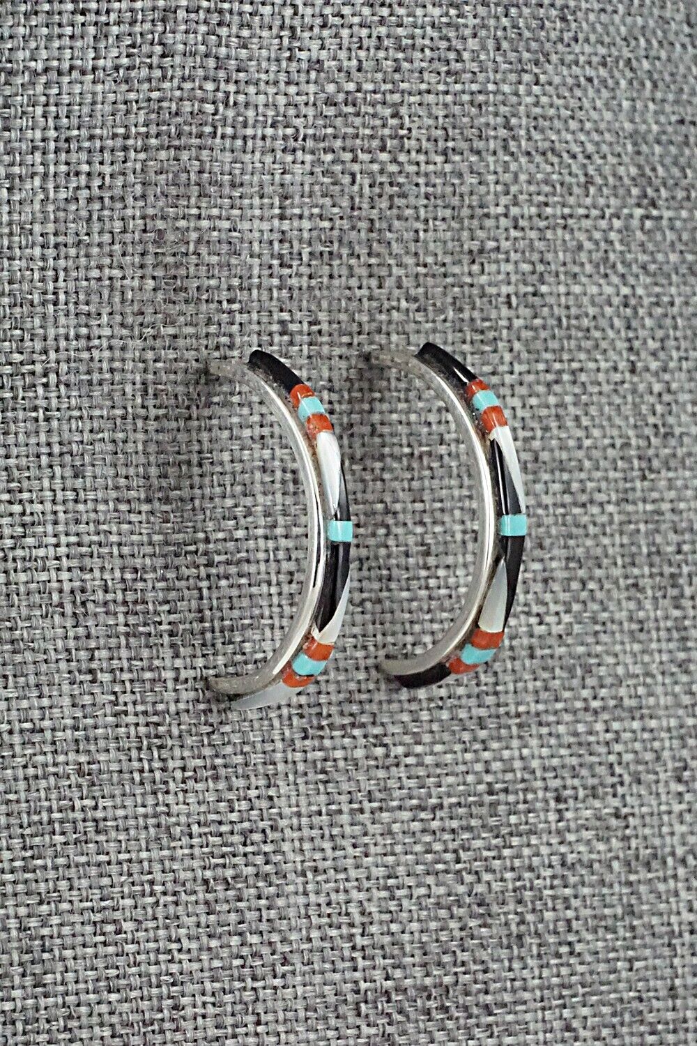 Multi-Stone & Sterling Silver Earrings - Jeanette Chavez