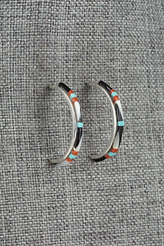 Multi-Stone & Sterling Silver Earrings - Jeanette Chavez