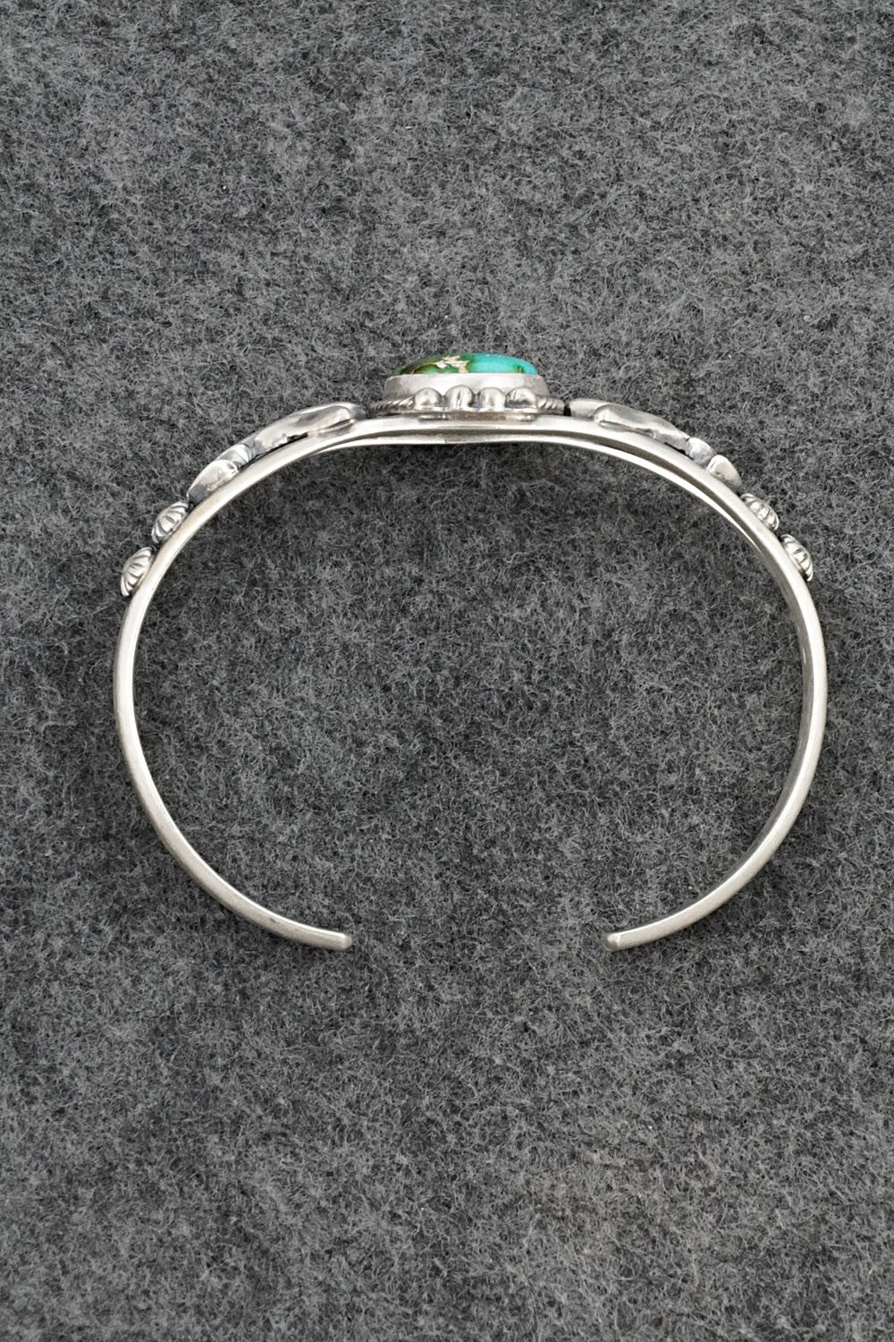 Turquoise & Sterling Silver Bracelet - Bobby Platero