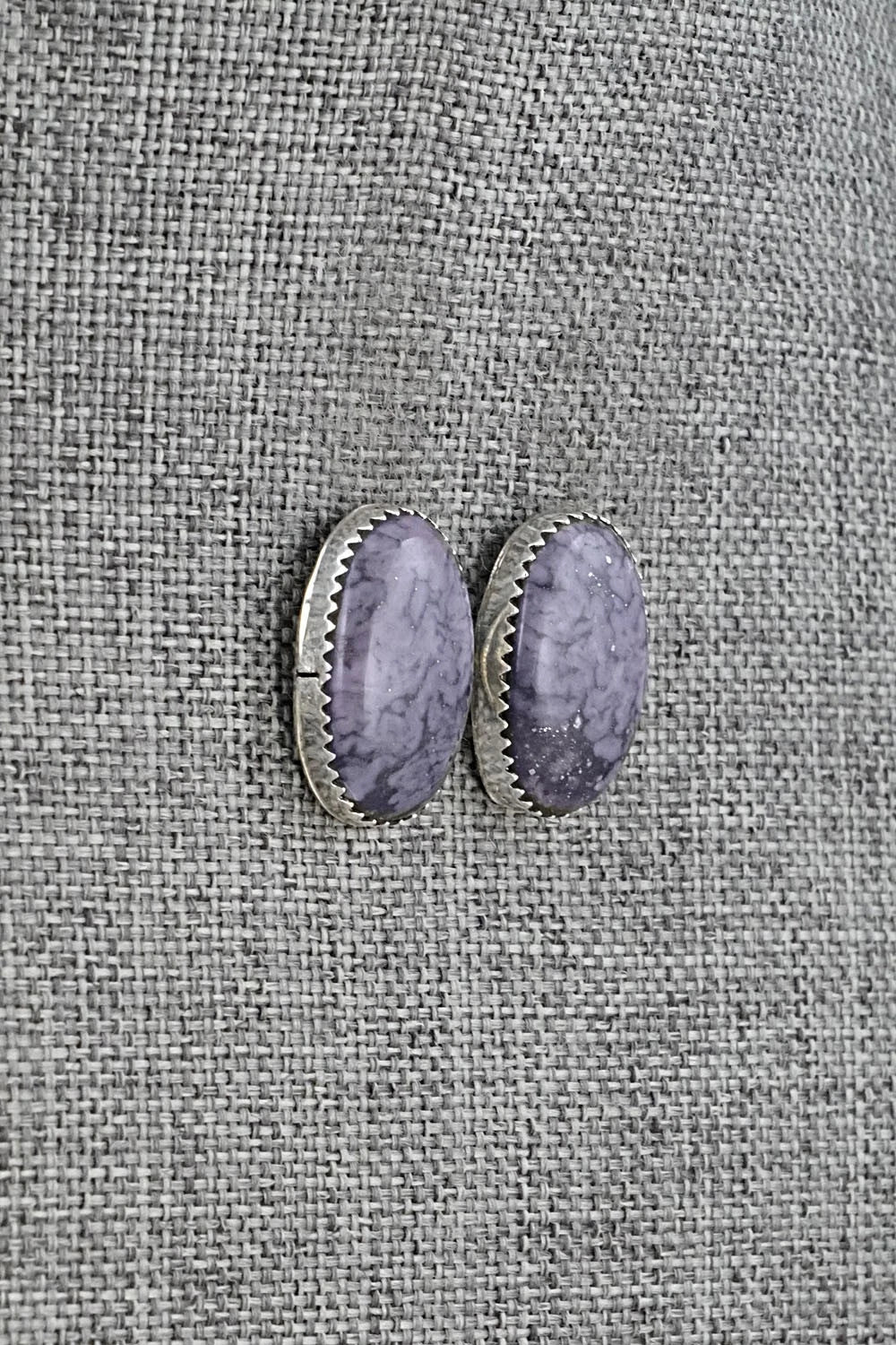 Morado & Sterling Silver Earrings - Murray Hannaweeka