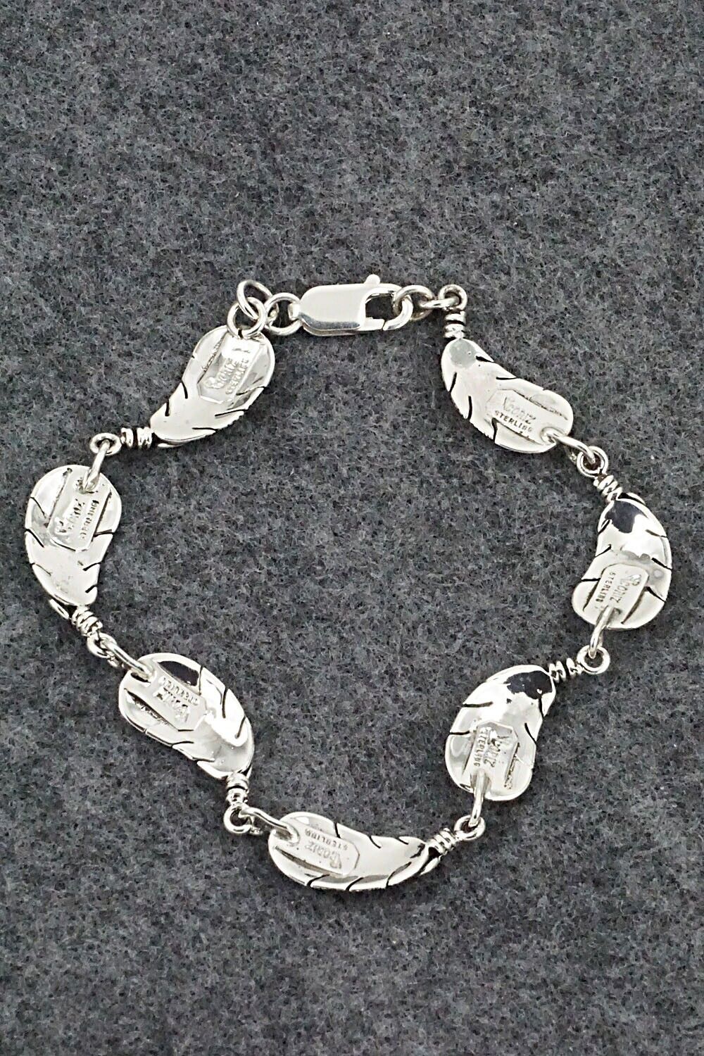 Sterling Silver Link Bracelet - Raymond Coriz