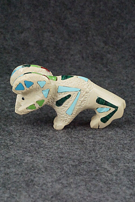 Ram Zuni Fetish Carving - Russell Shack