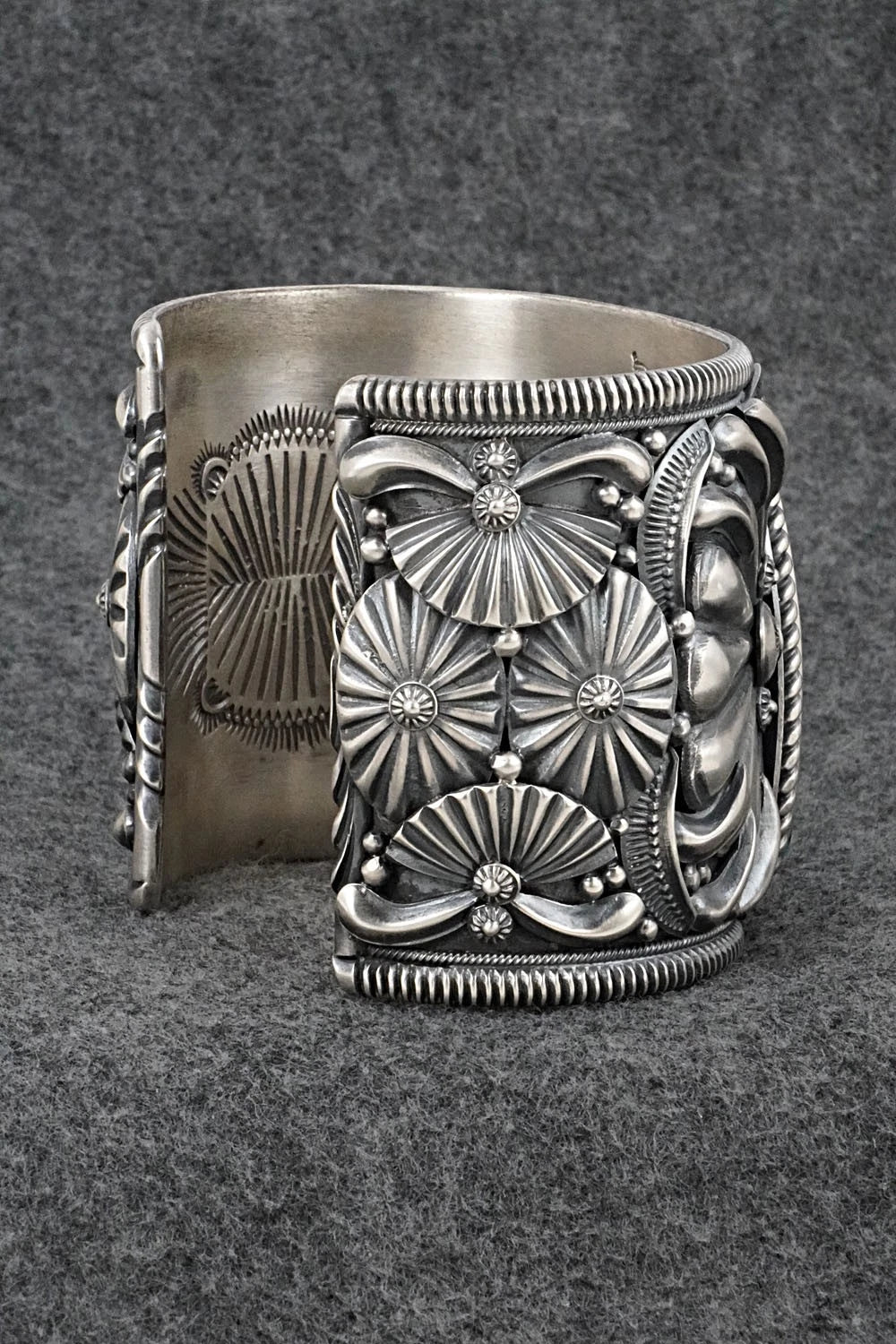 Turquoise & Sterling Silver Bracelet - Delbert Gordon