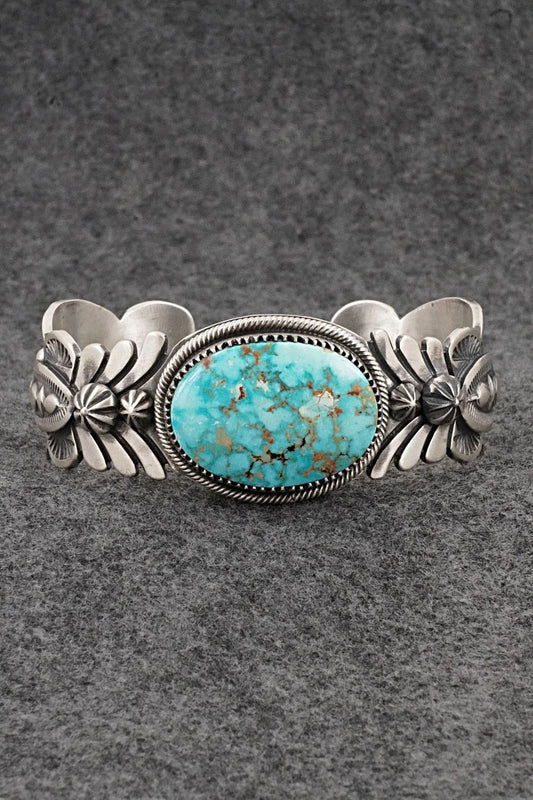 Turquoise & Sterling Silver Bracelet - Mark Yazzie