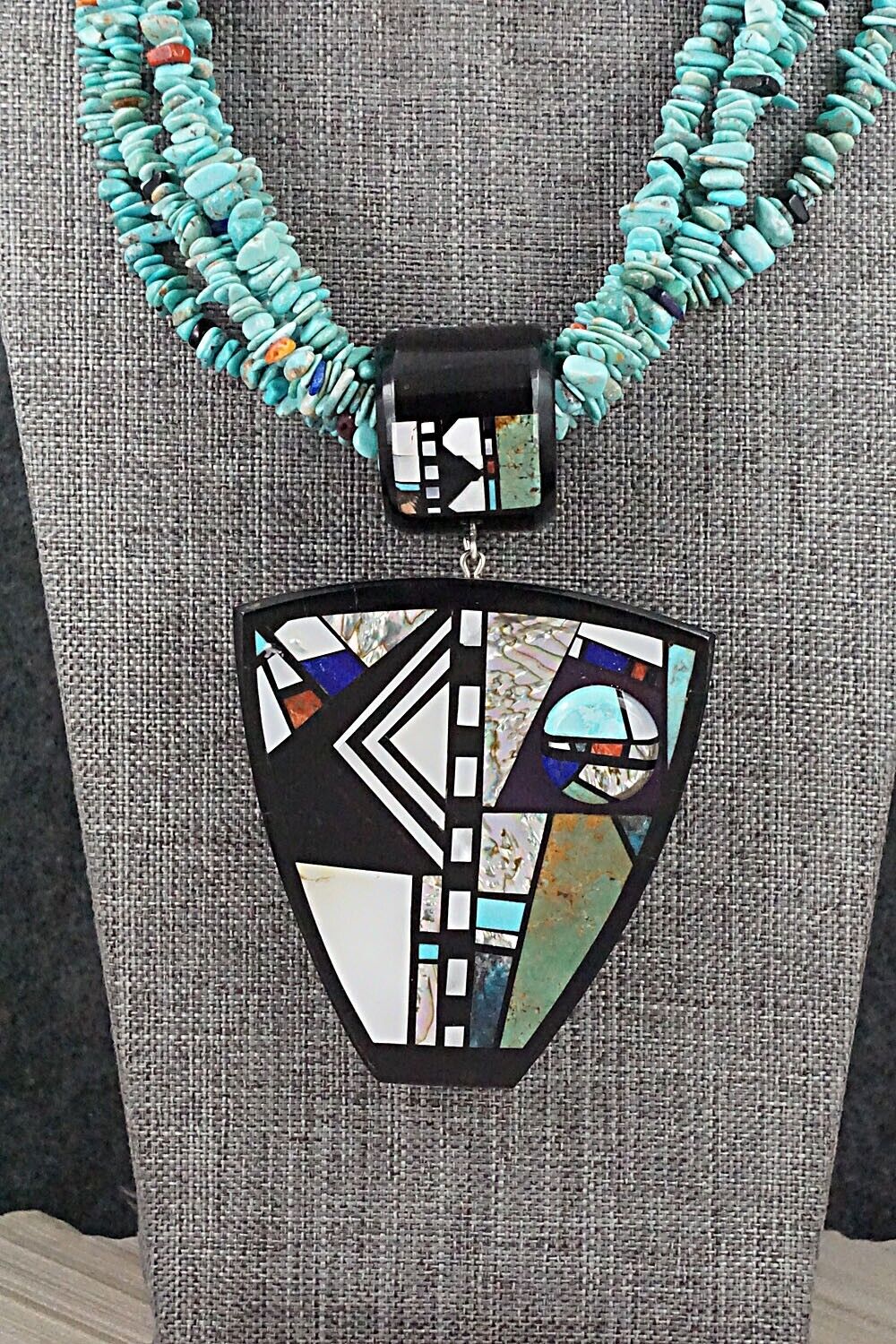 Multi-Stone & Sterling Silver Necklace - Chris Nieto