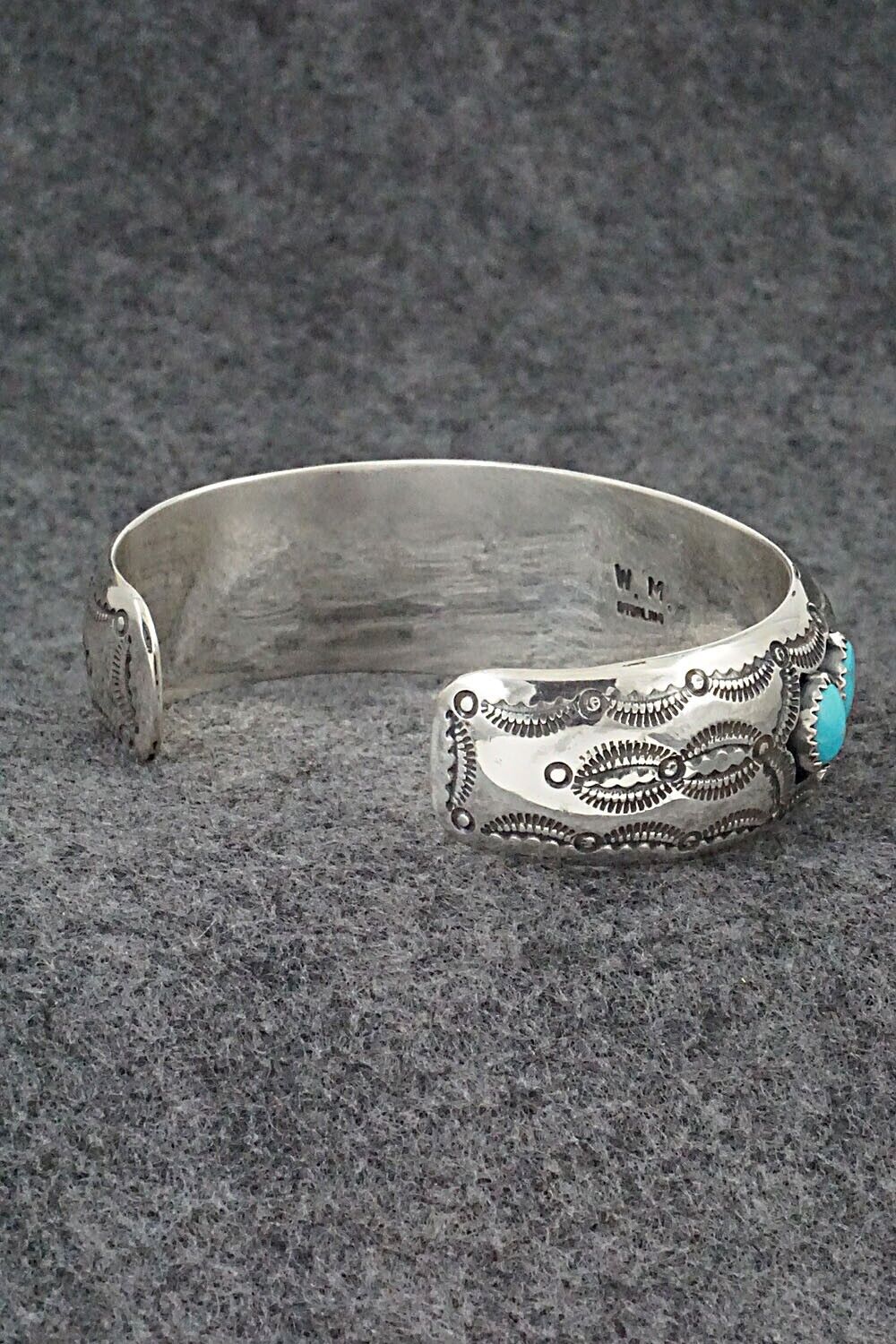 Turquoise & Sterling Silver Bracelet - Wilbert Muskett Sr.