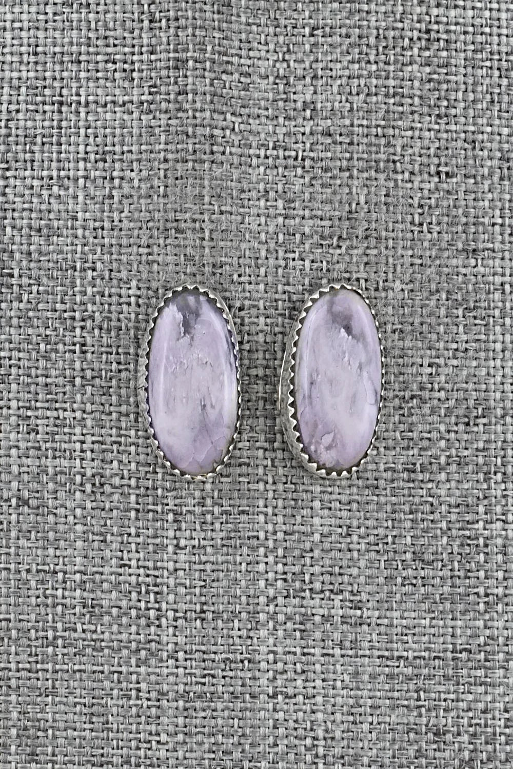 Morado & Sterling Silver Earrings - Murray Hannaweeka