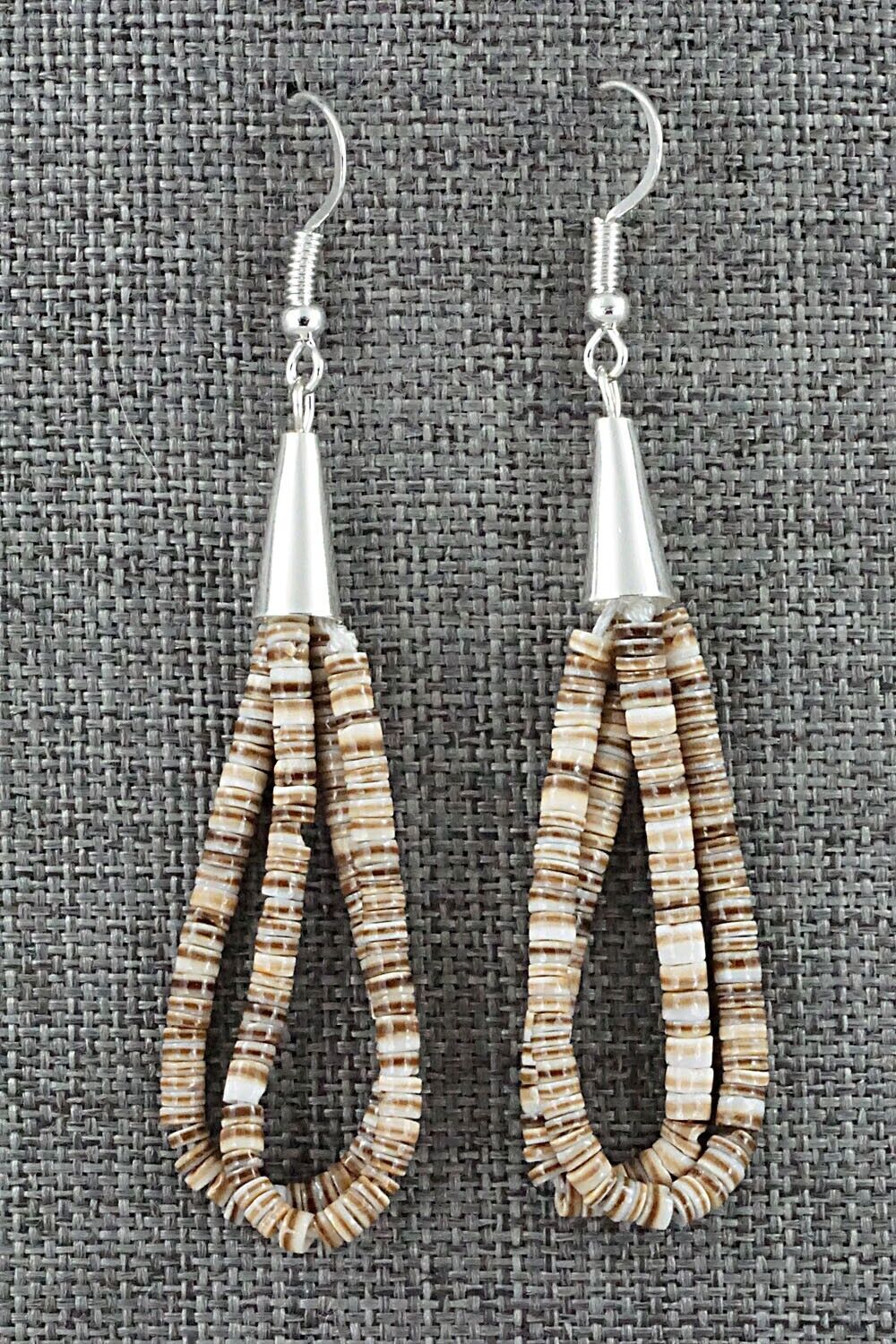 Shell Beaded Earrings - Ramona Bird