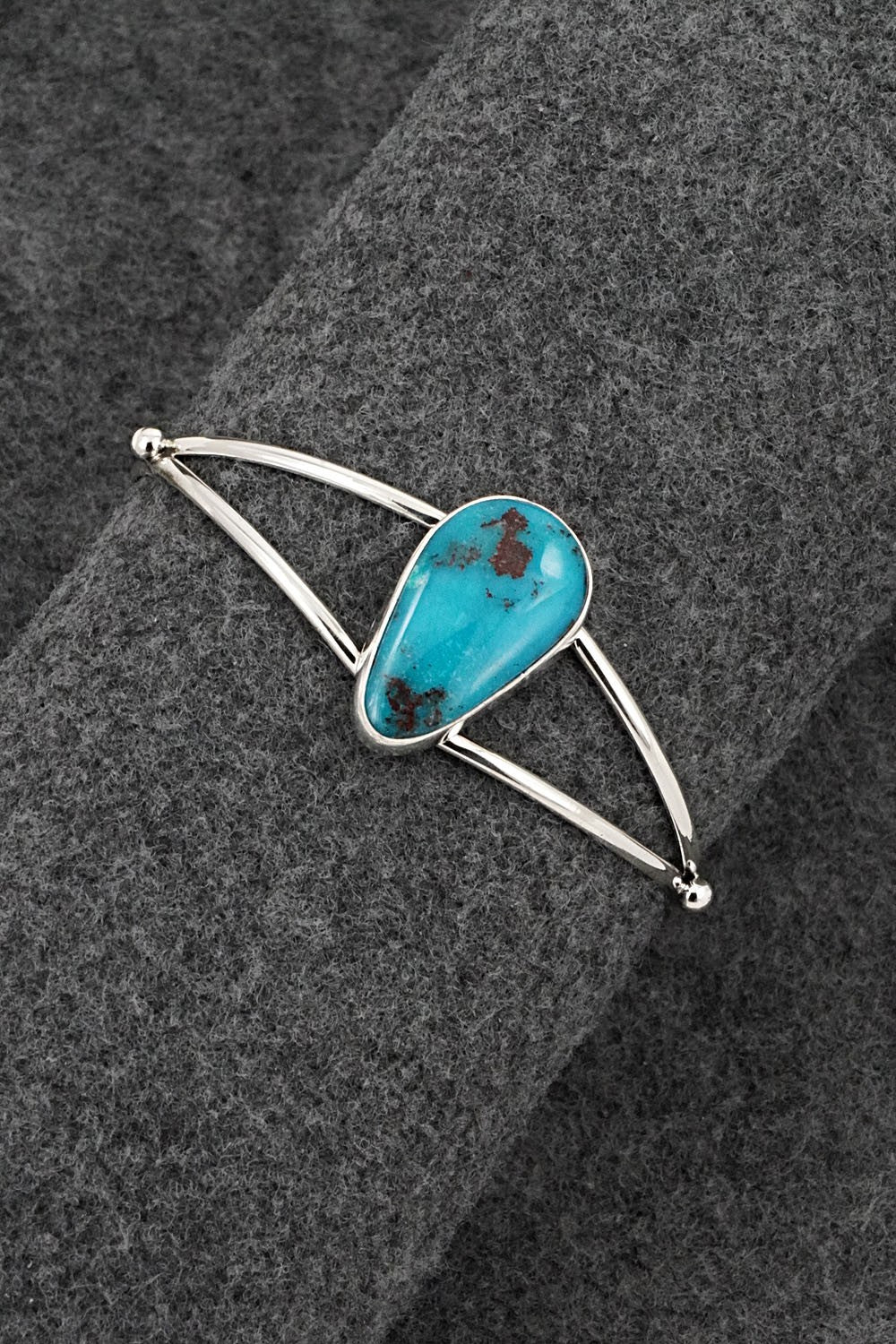 Turquoise & Sterling Silver Bracelet - Rena Begay