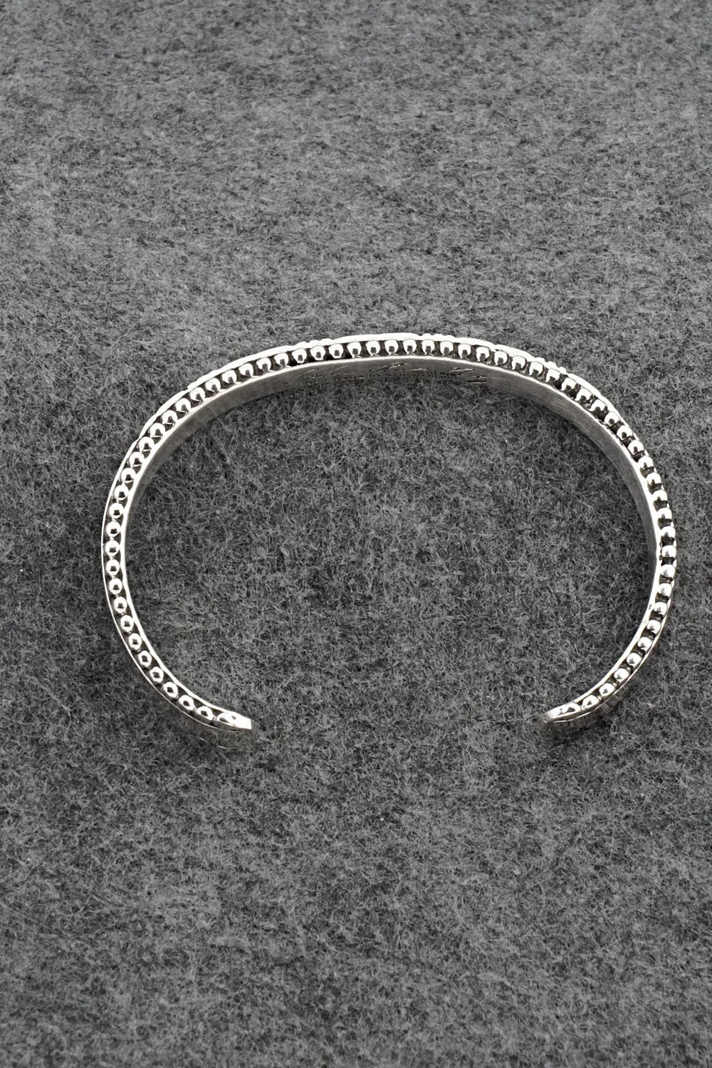 Sterling Silver and 14k Gold Bracelet - Jonathan Nez