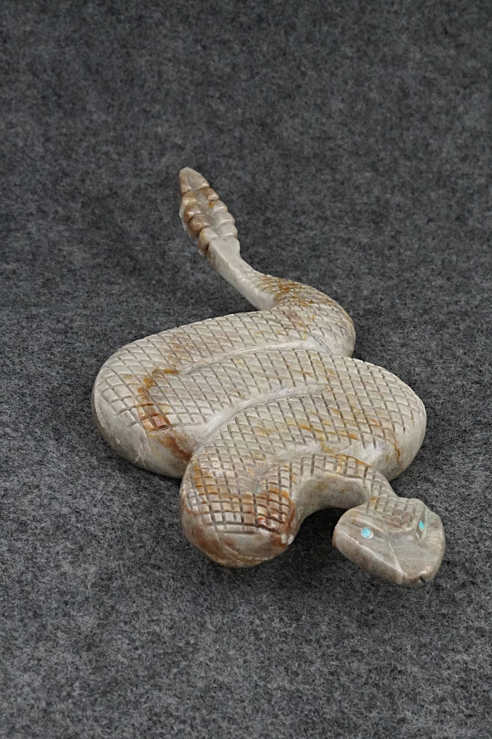 Rattlesnake Zuni Fetish Carving - Paulette & Farlan Quam