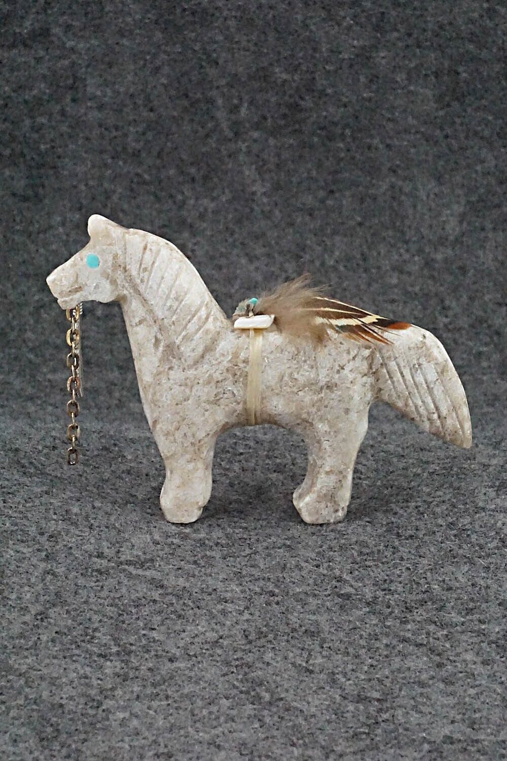 Horse Navajo Fetish Carving - Ben Livingston