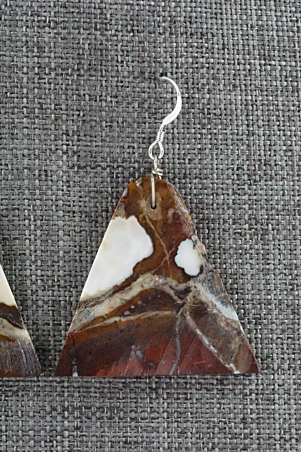 Wild Horse & Sterling Silver Earrings - Francis Garcia