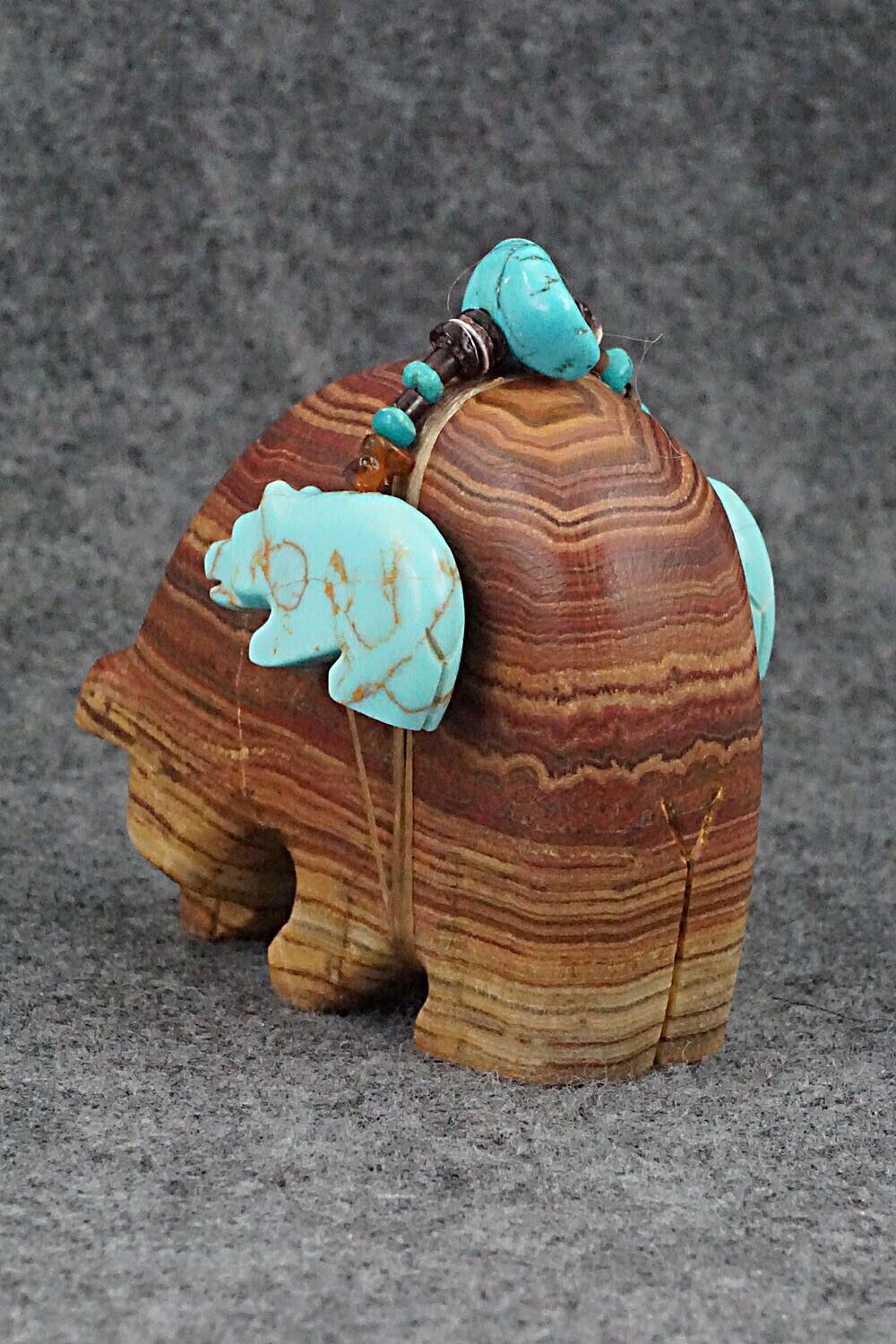 Bear Zuni Fetish Carving - Douglas Martza