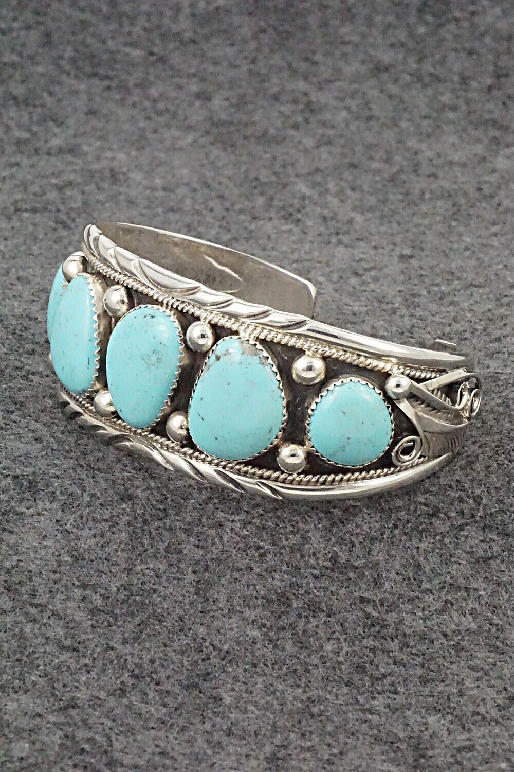 Turquoise & Sterling Silver Bracelet - Davey Morgan