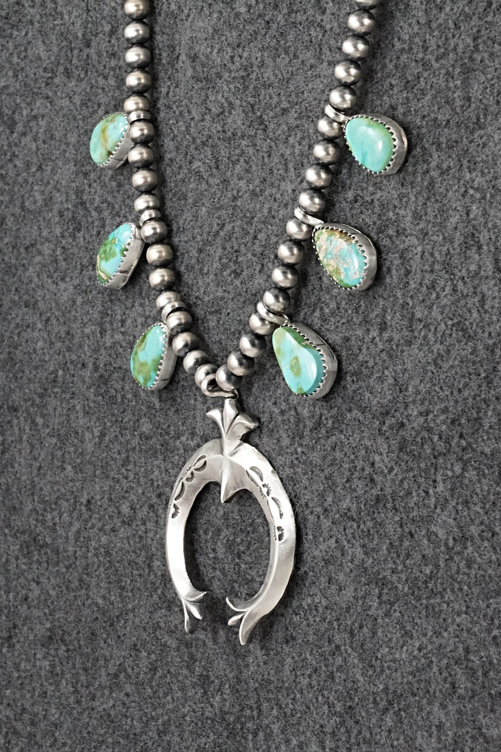 Turquoise & Sterling Silver Necklace - Latricia Largo