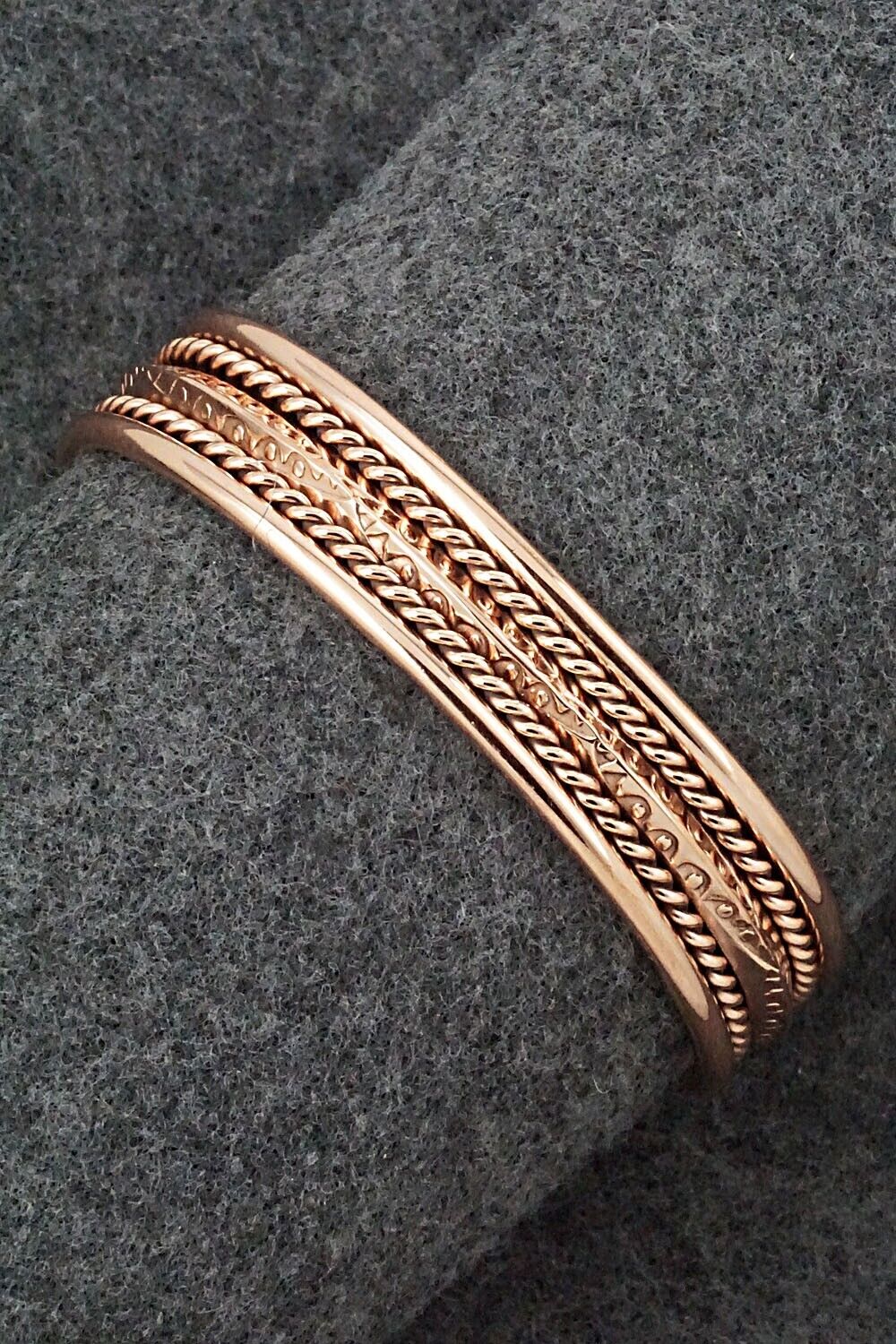 Copper Bracelet - Elaine Tahe