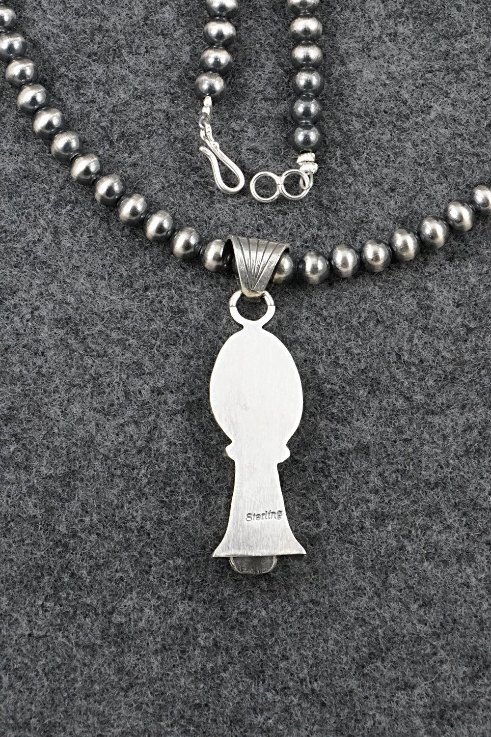 Turquoise & Sterling Silver Necklace - Sharon McCarthy