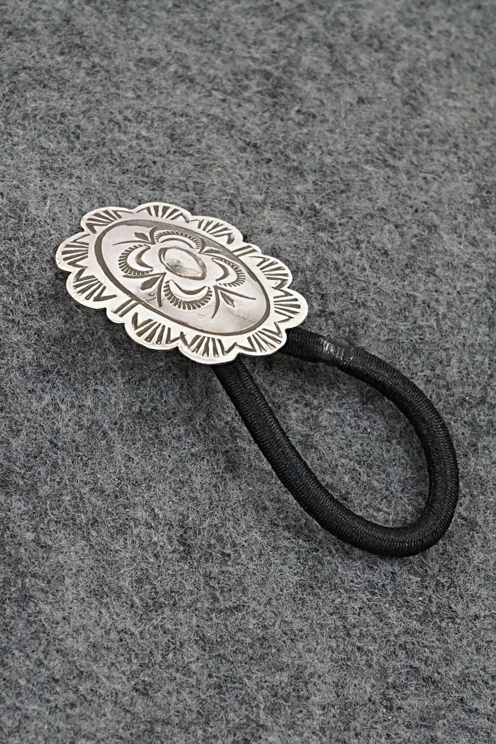 Sterling Silver Hair Tie - Bertha Begay