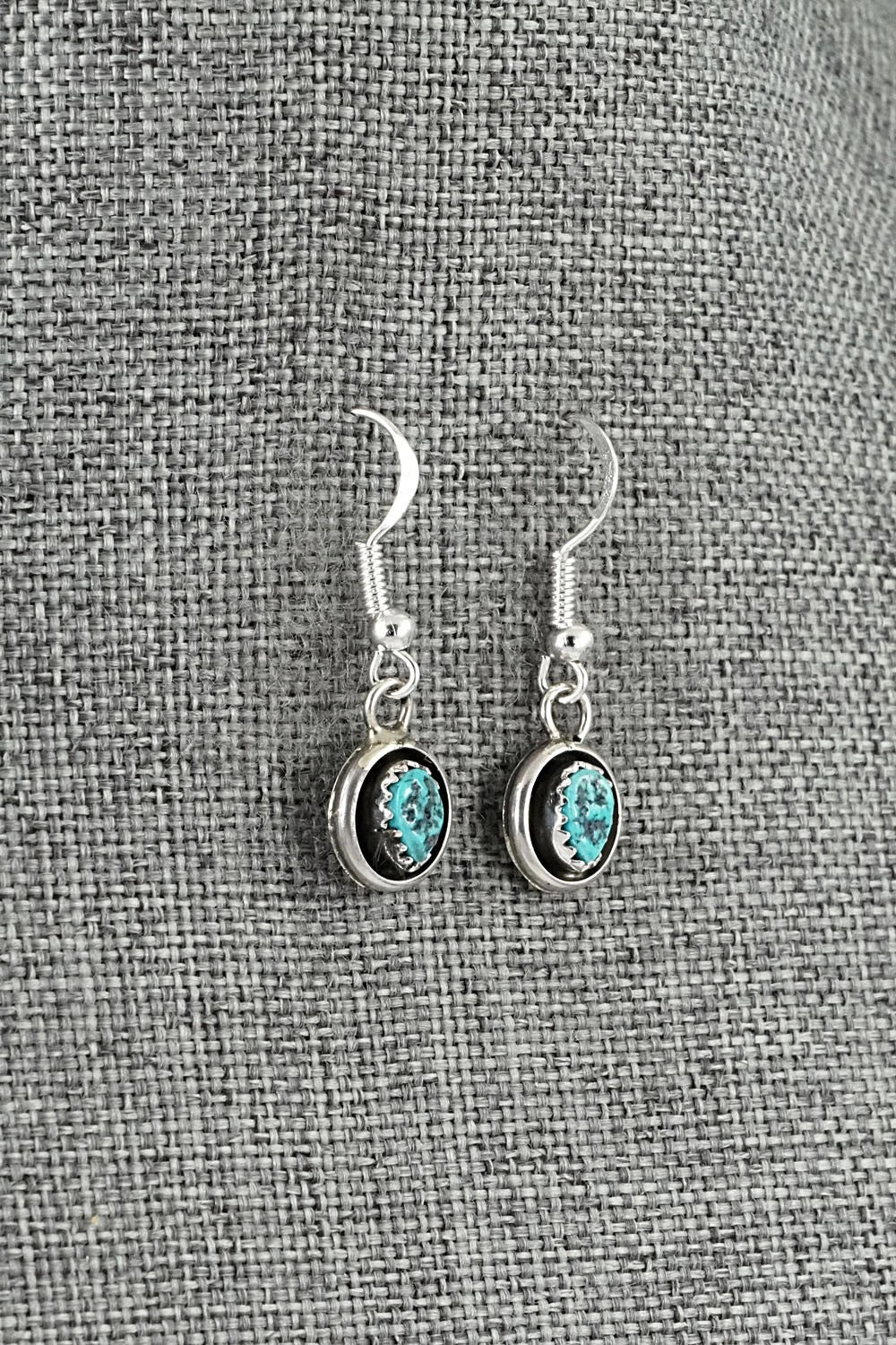 Turquoise & Sterling Silver Squash Blossom Set - Phil Garcia